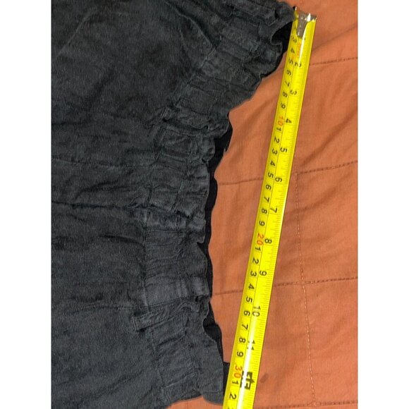 RAILS Womens Black Linen Blend Elastic Waist Shorts Size S 4 - Picture 4 of 9
